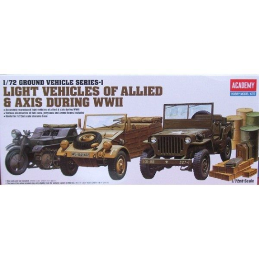 ACA-13416 Academy 1/72 Ground Vehicle Series-1 Plastic Model Kit [13416]