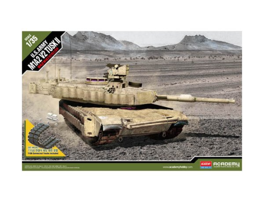 ACA-13504 Academy 1/35 U.S Army M1A2 V2 TUSK II [13504] Academy