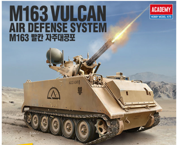 ACA-13507 Academy 1/35 US Army M163 Vulcan Plastic Model Kit [13507]