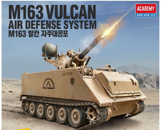 ACA-13507 Academy 1/35 US Army M163 Vulcan Plastic Model Kit [13507]