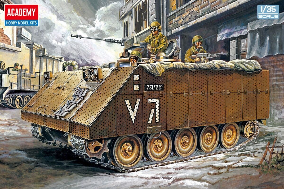 Academy 1/35 M113 Zelda APC Plastic Model Kit