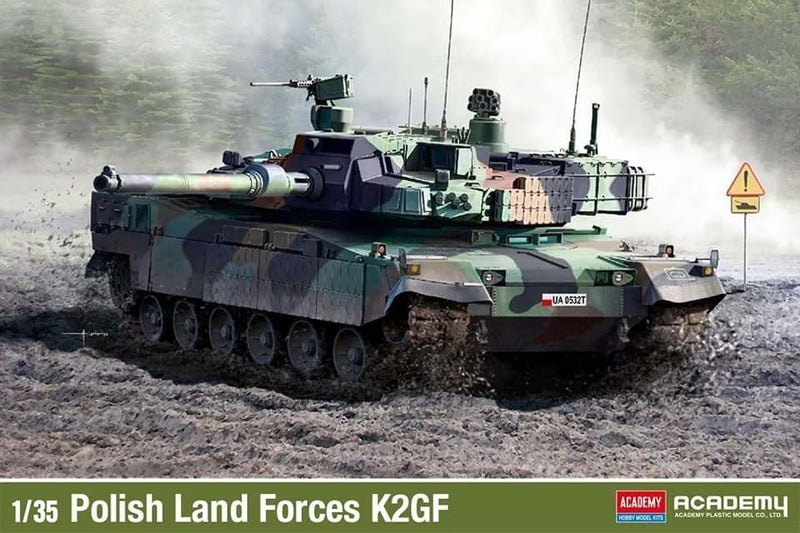 ACA-13560 Academy 1/35 Polish Land Forces K2GF Plastic Model Kit