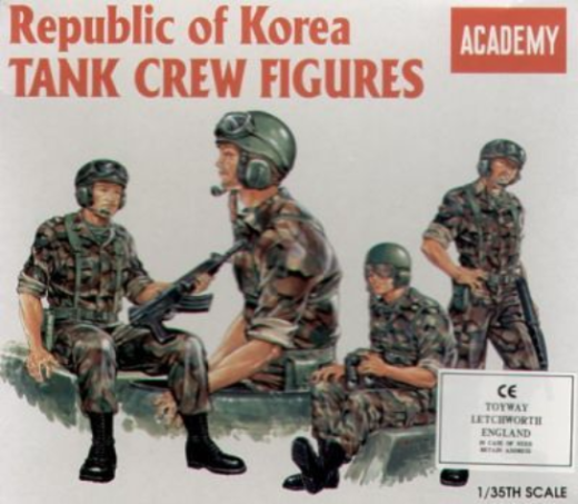 ACA-1369 Academy 1/35 G FIG ROK TANK CREW [1369]