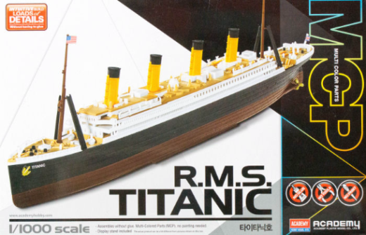 ACA-14217 Academy 1/1000 RMS Titanic MCP Model Kit [14217] Academy
