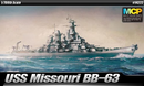 ACA-14222 Academy 1/700 USS Missouri BB-63 MCP Plastic Model Kit [14222] Academy