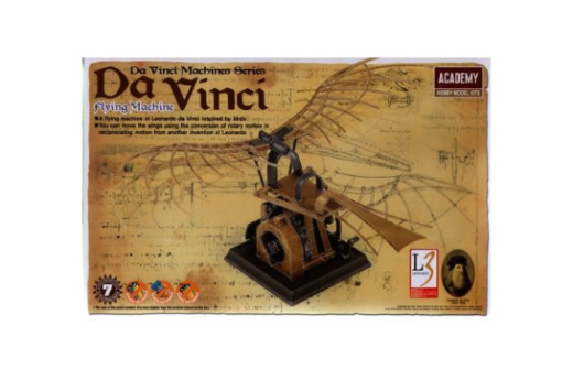 ACA-18146 Academy Davinci Flying Machine Plastic Model Kit [18146] Academy