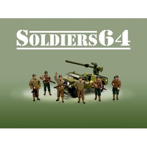 American Diorama 1/64 Soldiers Figure Set