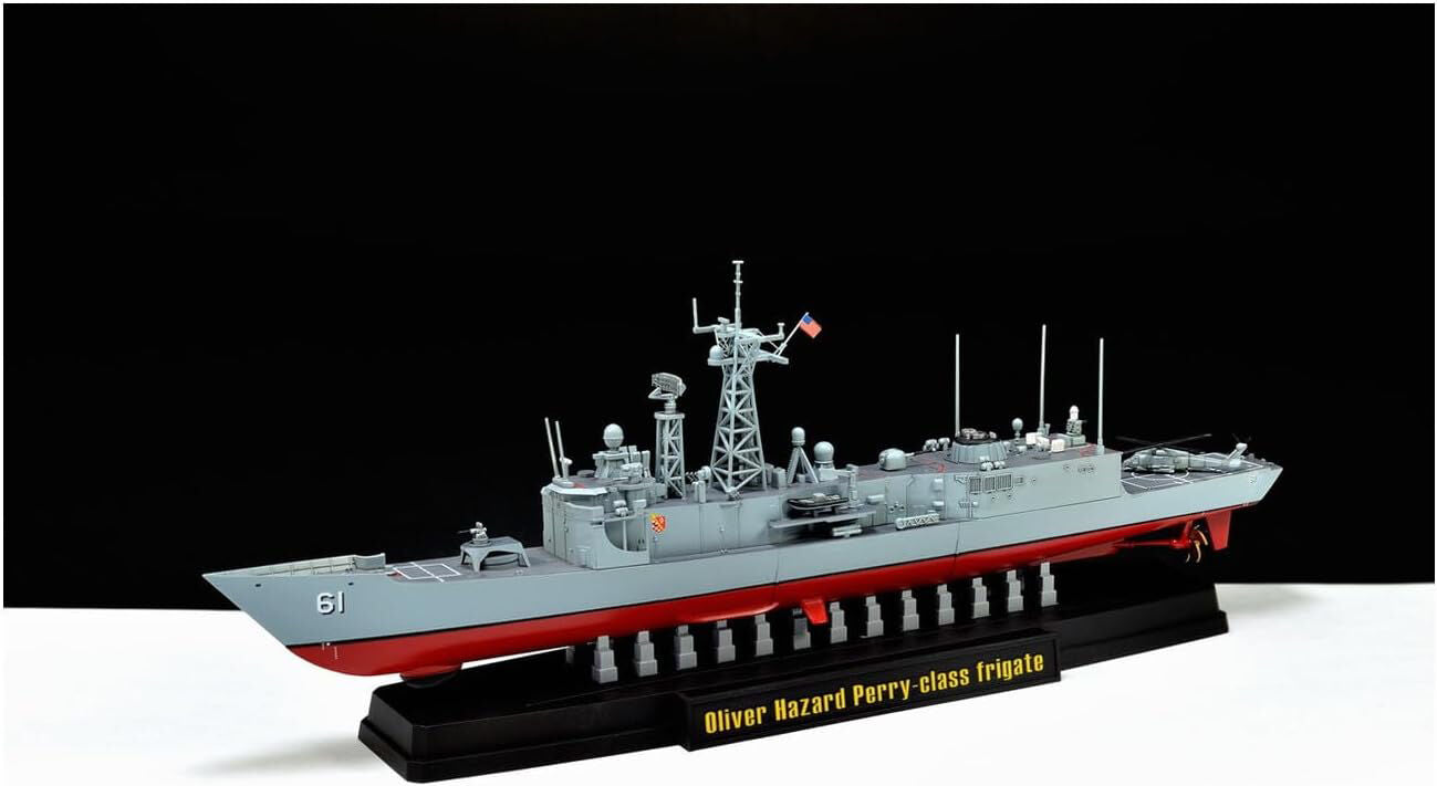 AFV Club 1/700 US Navy Oliver Hazard Perry Class Frigate *Aust Decals*Plastic Model Kit