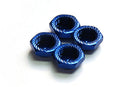 AG05-260201 Serrated Cap Nut M12*1.25 Blue (4pcs)-Alumina material Argus