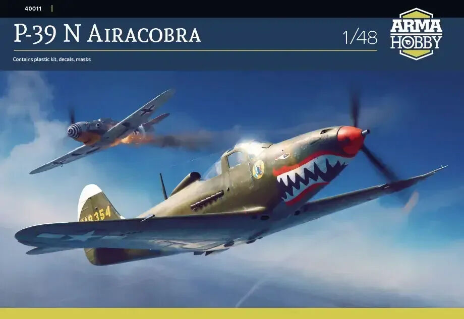 Arma Hobby 1/48 P-39N Airacobra Plastic Model Kit