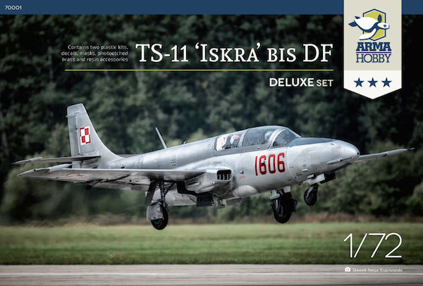 Arma Hobby 1/72 TS-11 Iskra Deluxe Set Plastic Model Kit [70001]