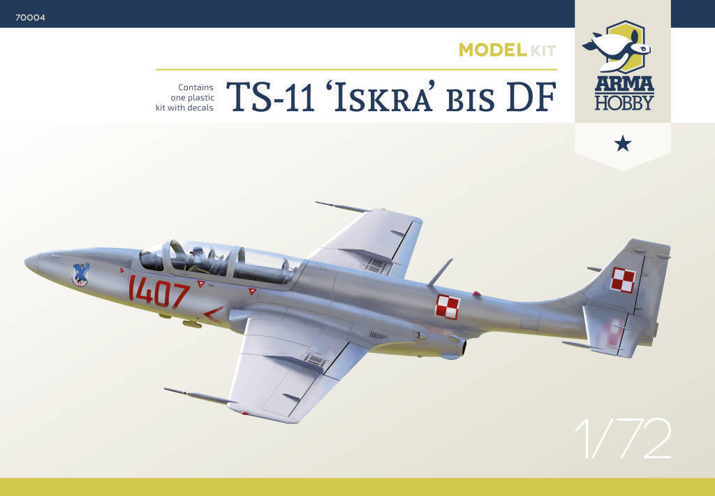 Arma Hobby 1/72 TS-11 Iskra Model Kit Plastic Model Kit [70004]