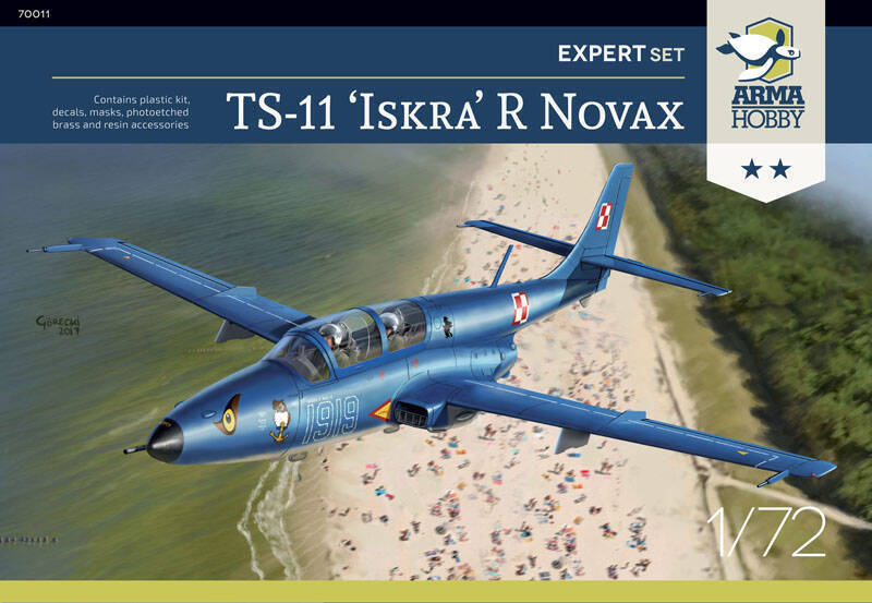 Arma Hobby 1/72 TS-11 Iskra R Novax Expert Set Plastic Model Kit [70011]