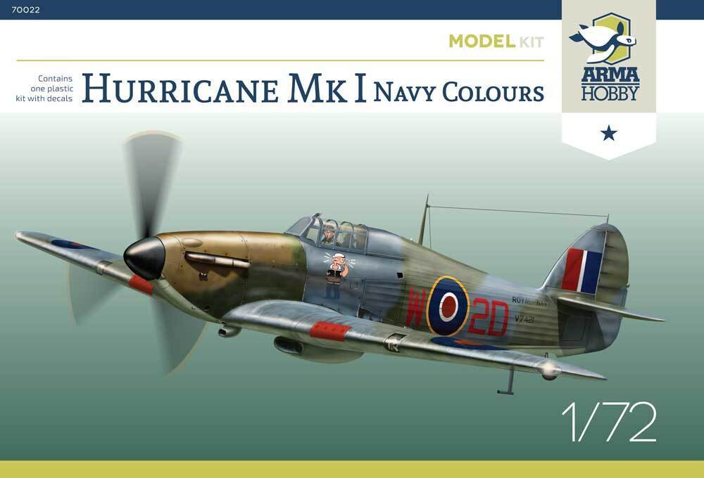 Arma Hobby 1/72 Hurricane Mk I Navy Colours Plastic Model Kit [70022]