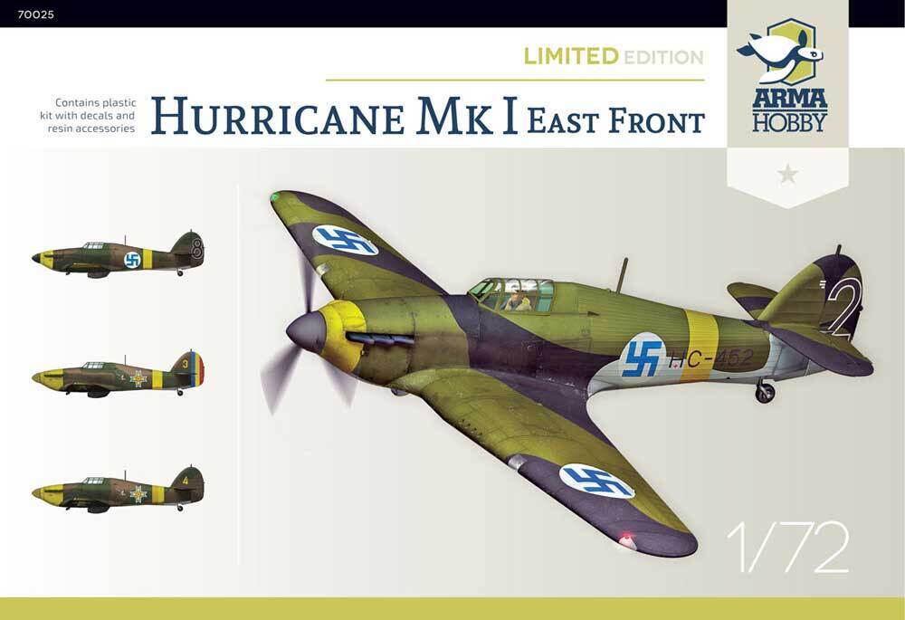 Arma Hobby 1/72 Hurricane Mk I Eastern Front Plastic Model Kit [70025]