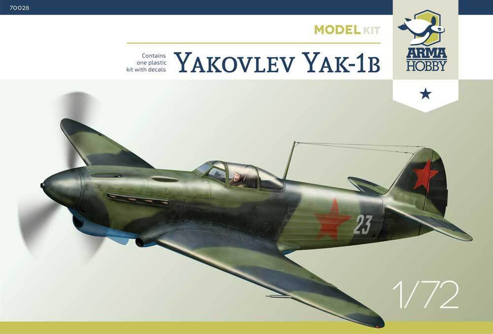 Arma Hobby 1/72 Yakovlev Yak-1b Plastic Model Kit [70028]