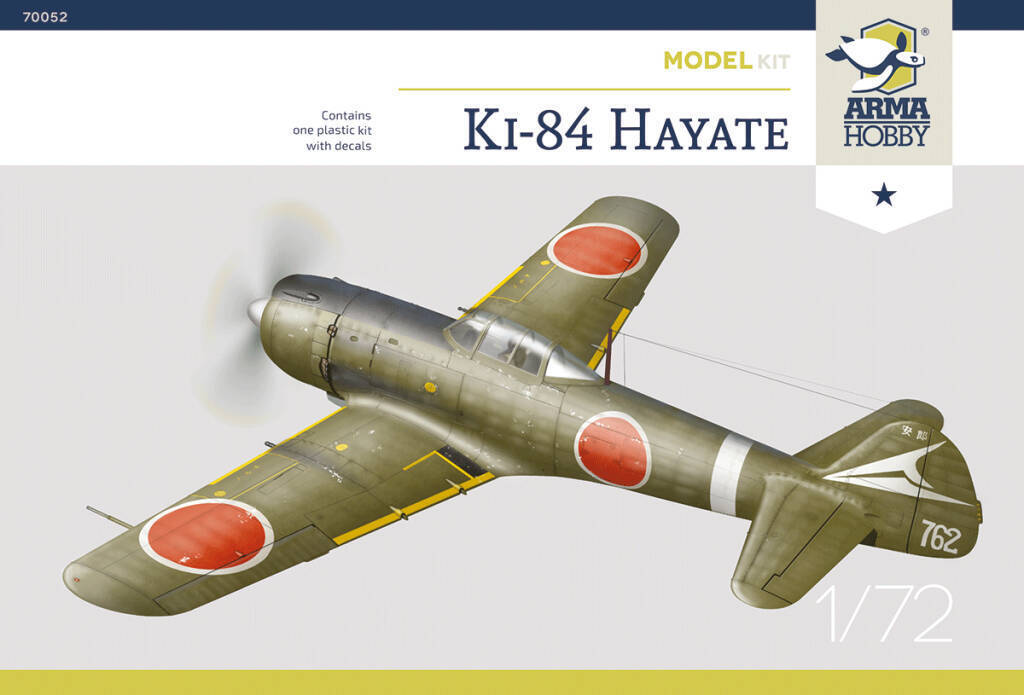 Arma Hobby 1/72 Nakajima Ki-84 Hayate Plastic Model Kit [70052]