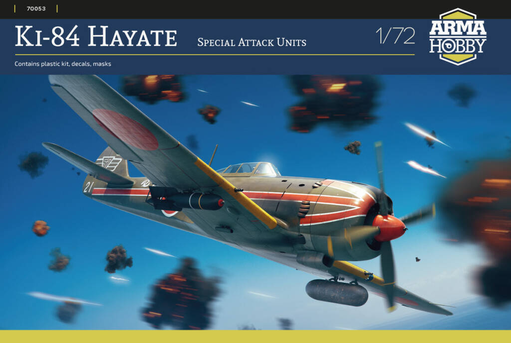 Arma Hobby 1/72 Ki-84 Hayate Special Attack Squadrons Plastic Model Kit