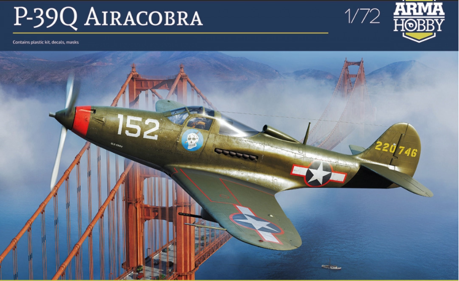 Arma Hobby 1/72 P-39Q Airacobra Plastic Model Kit