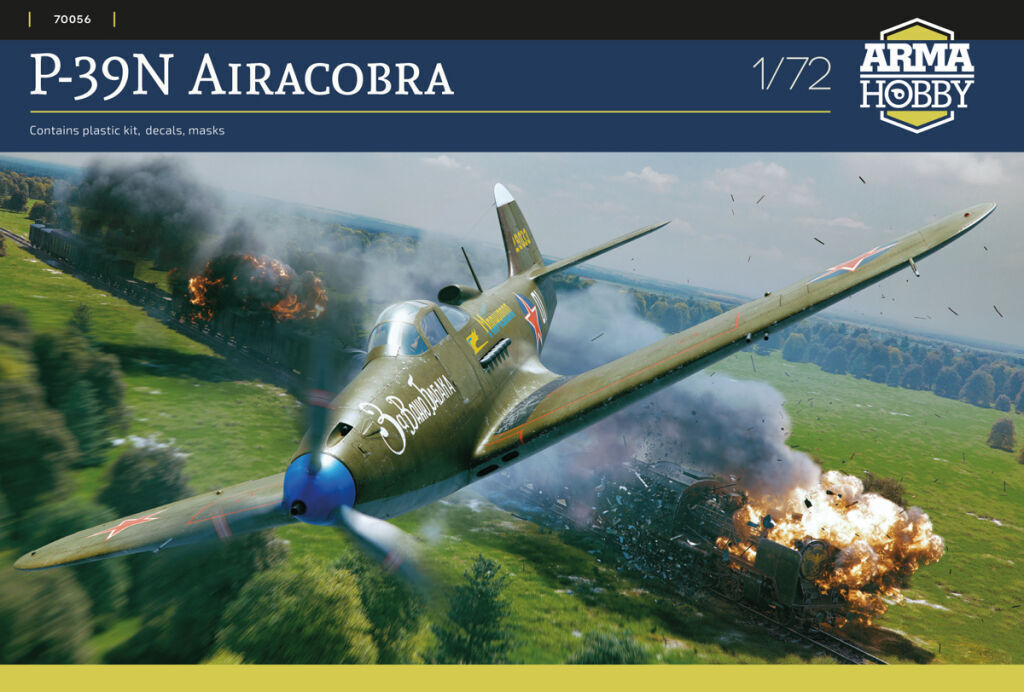 Arma Hobby 1/72 P-39N Airacobra Plastic Model Kit