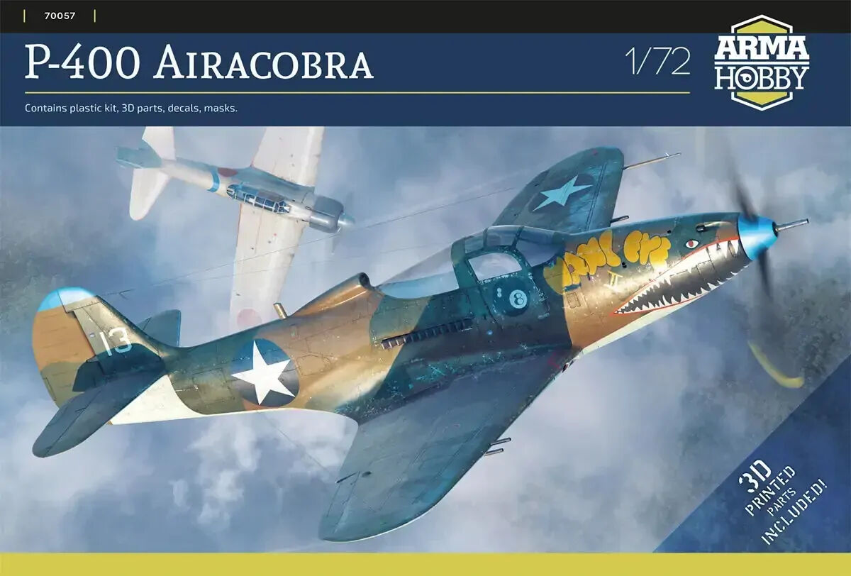 Arma Hobby 1/72 P-400 Airacobra Plastic Model Kit