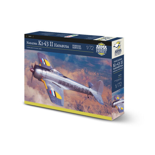 Arma Hobby 1/72 Nakajima Ki-43 II Hayabusa Foreign Services Plastic Model Kit