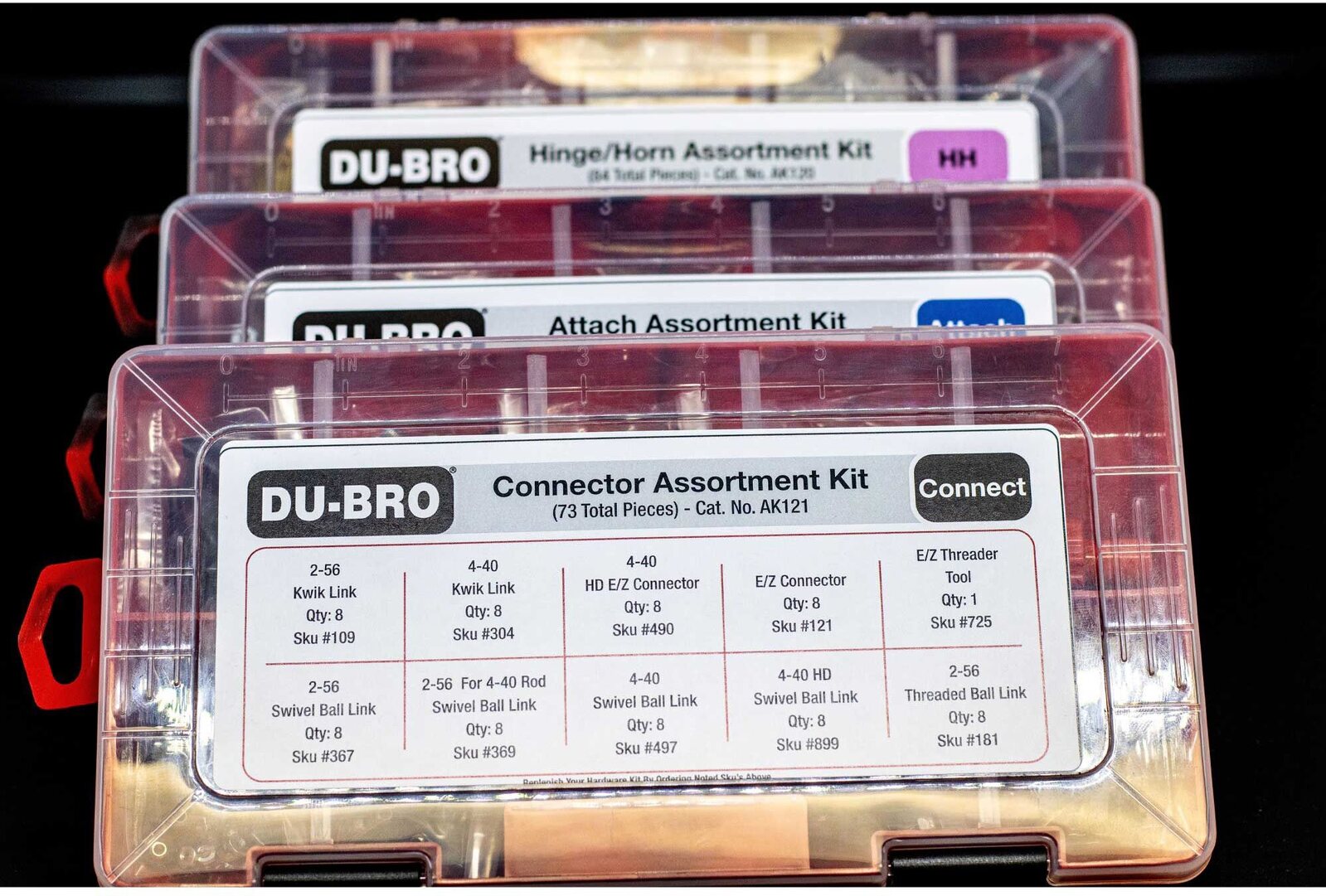 AK132 Connections Kit Bundle (3 Boxes) DUBRO