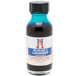 Alclad II Transparent Green 1oz Lacquer Paint [404]