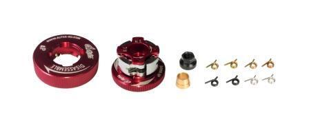 Alpha 4 Shoe Clutches Combo Set + Tool (Red)