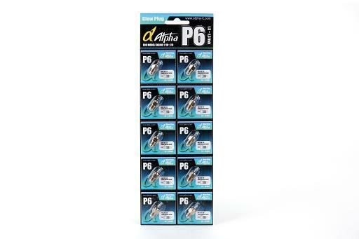 Alpha Platinum Glow Plug P6/T8 Cold