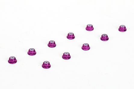 Alpha Flange Nut M2 (10pcs)-Alumina material