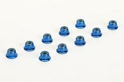 Alpha Flange Nut M4 (10pcs)-Alumina material
