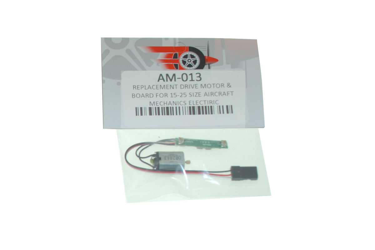 AM-013 REPLACEMENT DRIVE MOTOR & BOARD FOR 15-25 SIZE AIRCRAFT MECHANICS ELECTRIC Himark