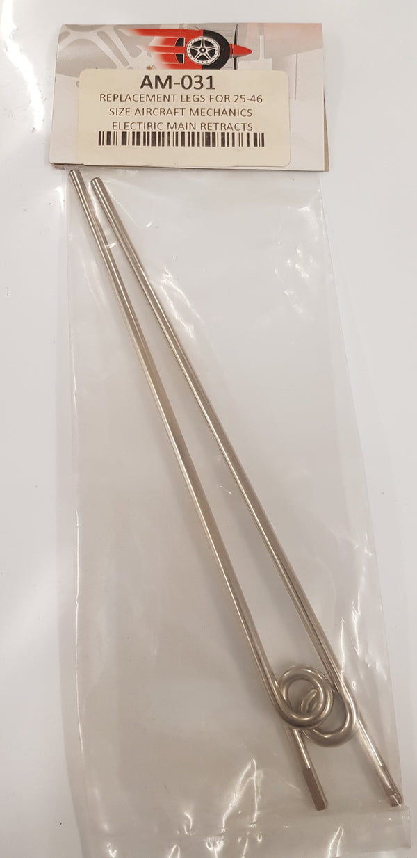 AM-031 REPLACEMENT LEGS FOR 25-46 SIZE AIRCRAFT MECHANICS ELECTRIC MAIN RETRACTS
