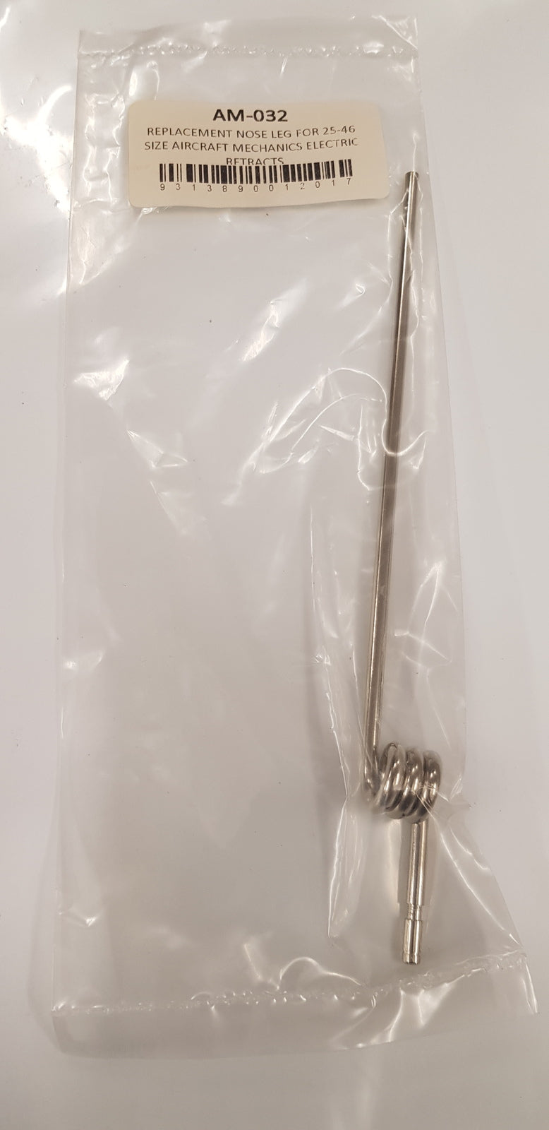 AM-032 REPLACEMENT NOSE LEG FOR 25-46 SIZE AIRCRAFT MECHANICS ELECTRIC RETRACTS