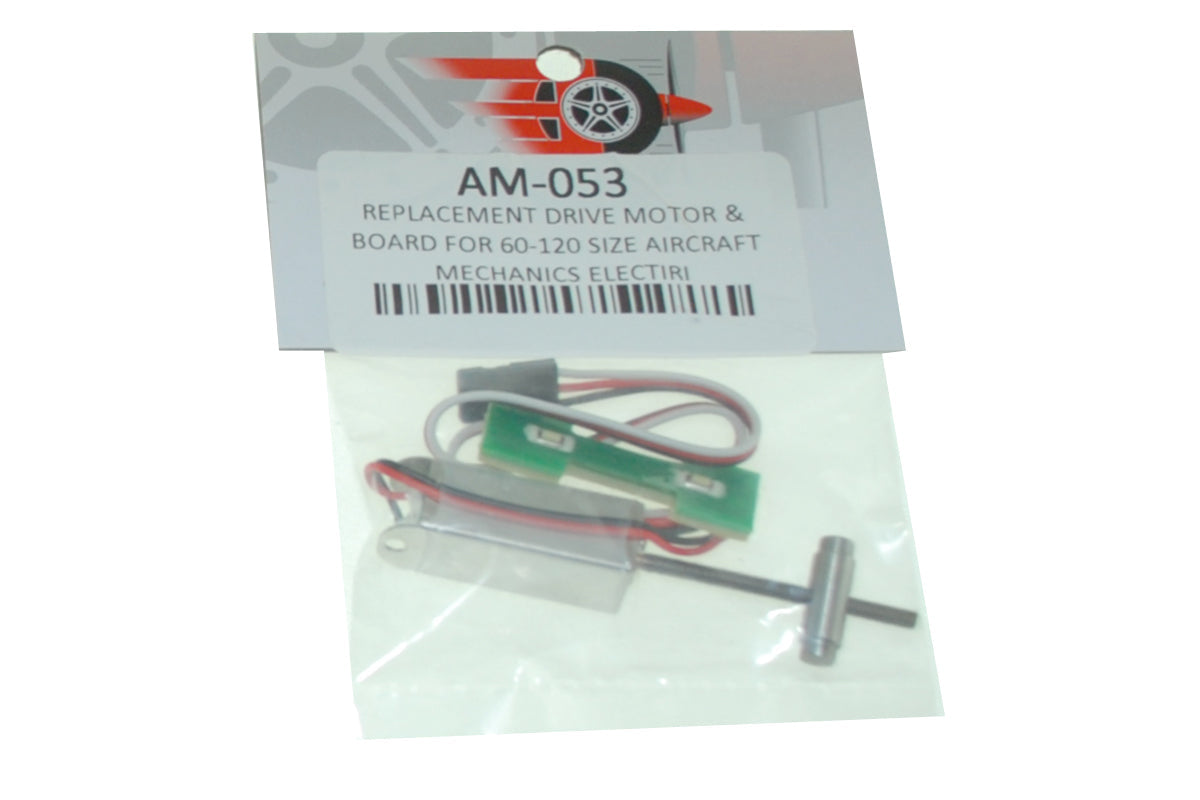 AM-053 REPLACEMENT DRIVE MOTOR & BOARD FOR 60-120 SIZE AIRCRAFT MECHANICS ELECTRI Himark