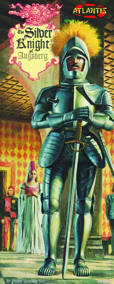 Atlantis 1/8 The Silver Knight Of Augsburg Plastic Model Kit [A471]