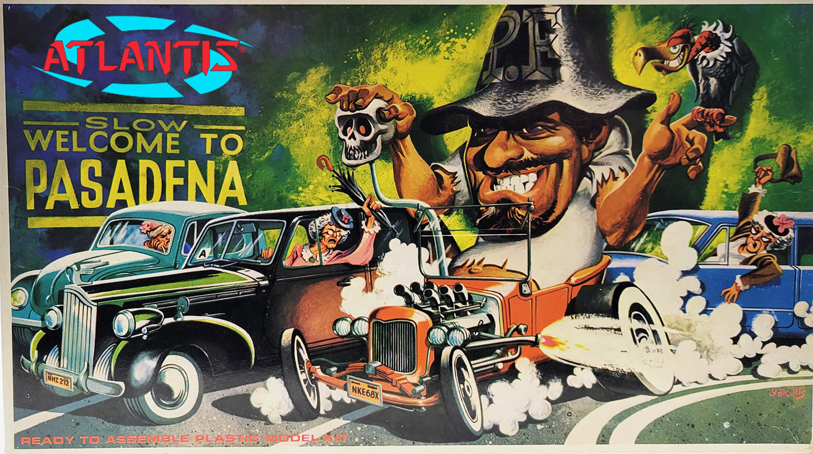 Atlantis 1/25 Ed "Big Daddy" Roth Boss Fink Plastic Model Kit