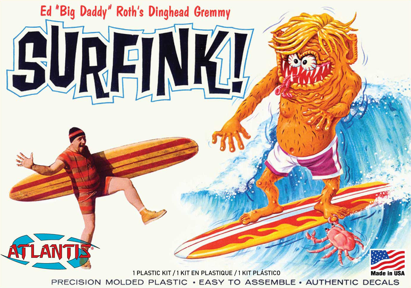 Atlantis Models Ed Big Daddy Roth Surfink