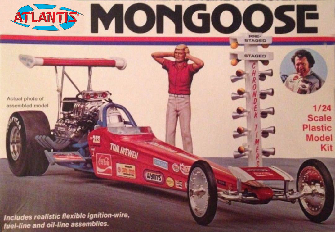 Atlantis 1/24 Tom McEwen Rear Engine Dragster Plastic Model Kit [M2210]