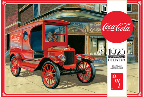 AMT1024 AMT 1/25 Coca Cola 1923 Ford Model T Delivery [1024] AMT