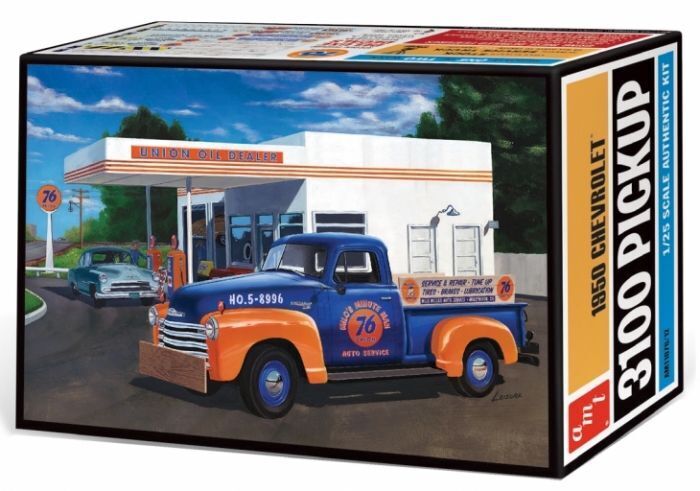 AMT1076 AMT 1/25 1950 Chevy Pickup Plastic Model Kit