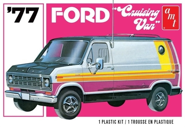 AMT1108M AMT 1/25 1977 Ford Cruising Van Plastic Model Kit