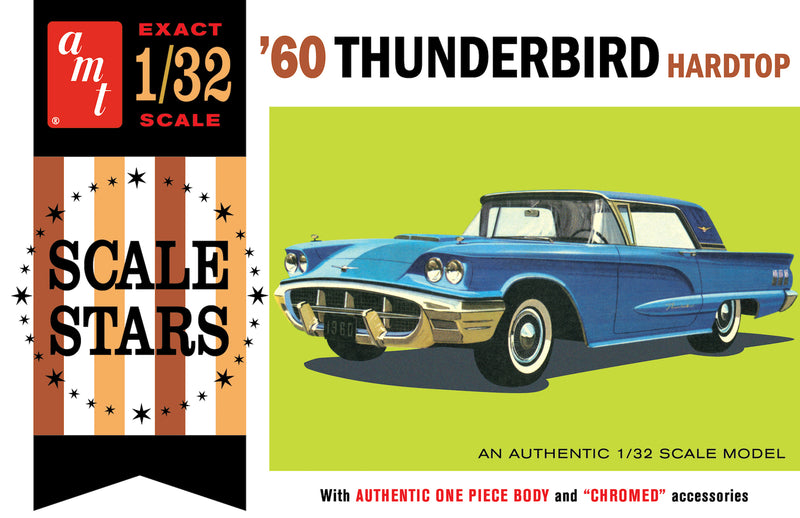 AMT1135 AMT 1/32 1960 Ford Thunderbird Plastic Model Kit