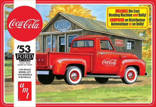 AMT1144M AMT 1/25 1953 Ford Pickup (Coca-Cola) Plastic Model Kit