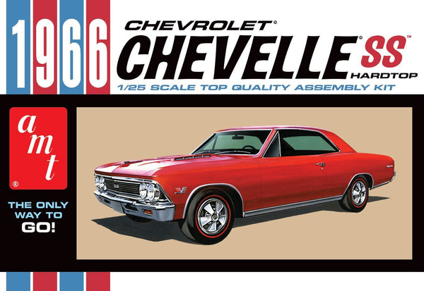 AMT1342 AMT 1/25 1966 Chevy Chevelle SS Plastic Model Kit