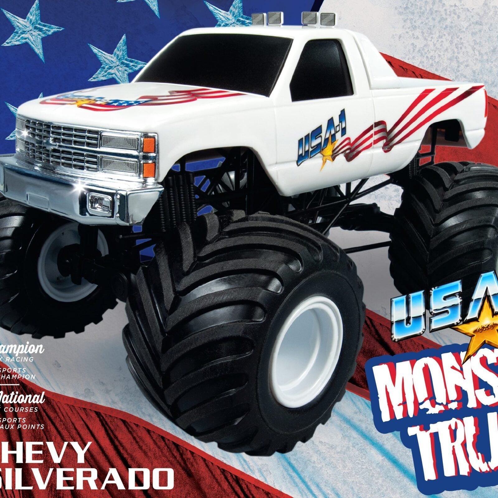 AMT1351M AMT 1/32 USA-1 Monster Truck 2T Plastic Model Kit AMT
