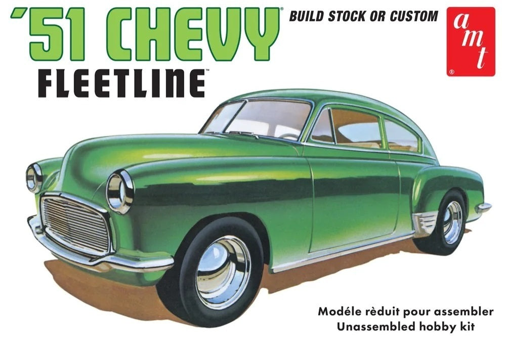 AMT1378 AMT 1/25 1951 Chevrolet Fleetline Plastic Model Kit AMT