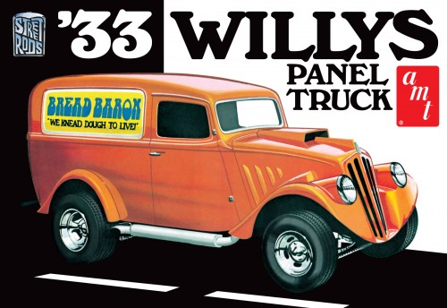 AMT1406M AMT 1/25 1933 Willys Panel Coke Plastic Model Kit AMT