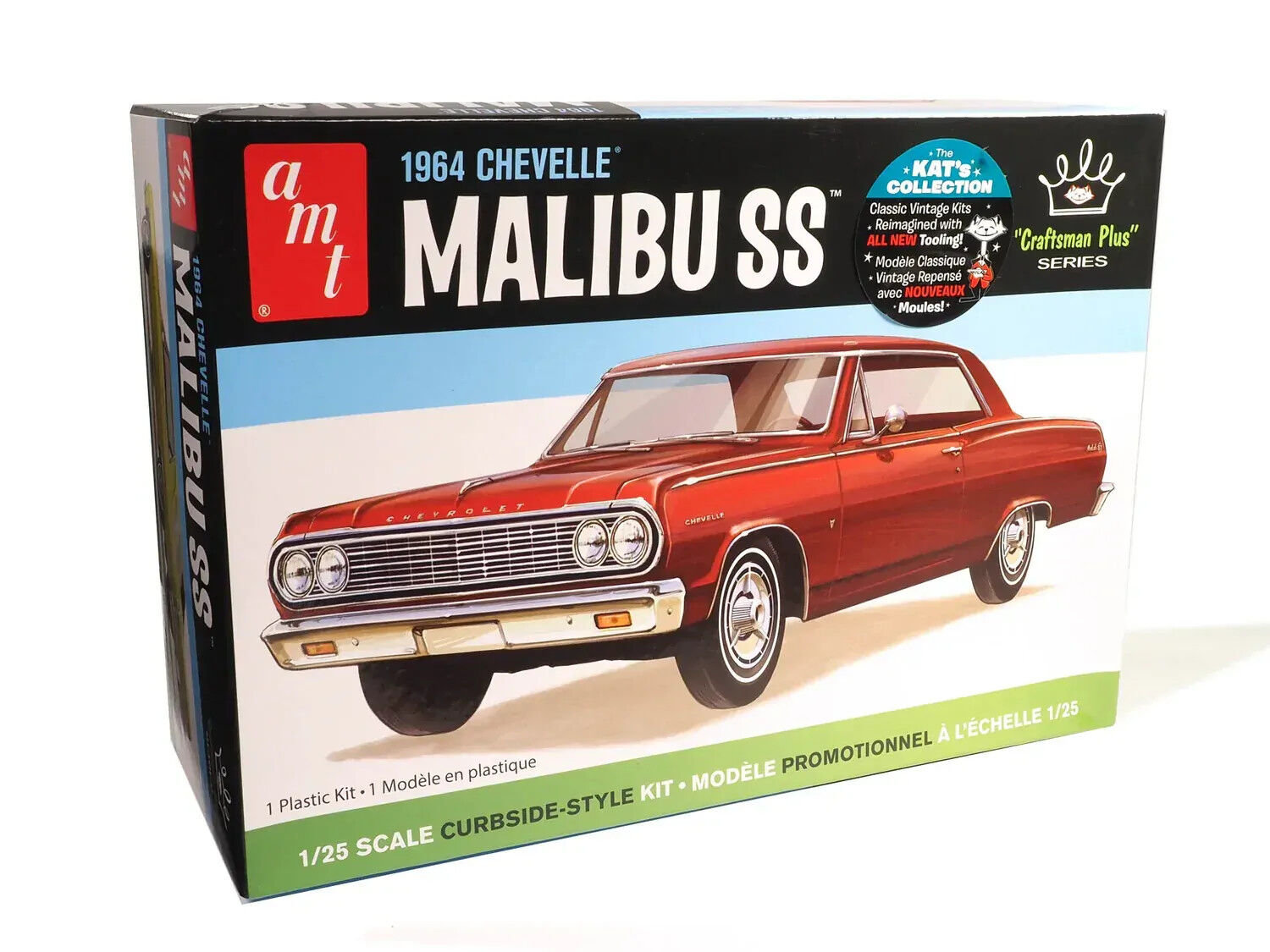 AMT 1/25 1964 Chevy Chevelle Malibu Super Sport "Craftsman Plus"  Plastic Model Kit